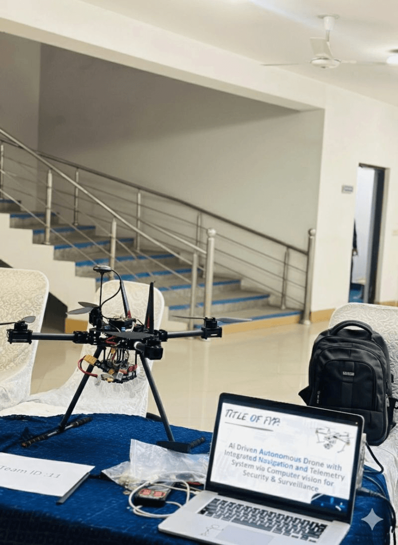 AI-Driven Autonomous Surveillance Drone